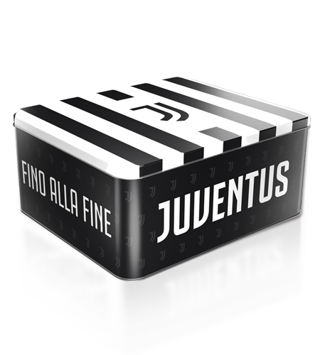 preview Colomba con gocce di cioccolato in latta Juventus
