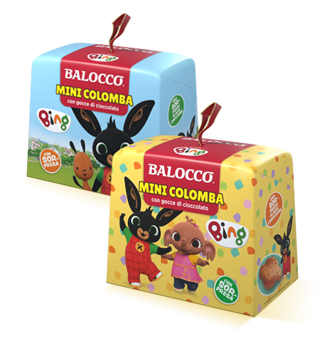 preview Mini Colomba Bing with chocolate chips